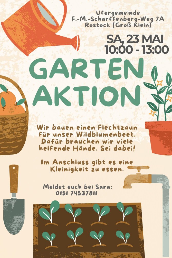 Gartenaktion 23.Mai